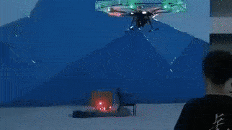 Large Drone Robot Based On Visual Aid - R&D Representative